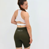 ES16 Performance Tights Army Green with side pockets