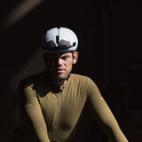 ES16 Long Sleeve Cycling Fleece Supreme unisex. Sand