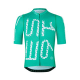 ES16 EVO Recycle cycling jersey logo green