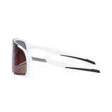 ES16 Enzo cycling glasses. White with blue lens.