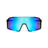 ES16 Enzo cycling glasses. Black with ice blue lens.