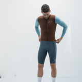 ES16 Supreme Long Sleeve Jersey. Brown / Blue