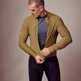 ES16 Long Sleeve Cycling Fleece Supreme unisex. Sand