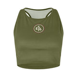 ES16 Performance Sports Bra Green