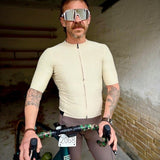 ES16 Cycling Jersey Supreme. Cream Chalk