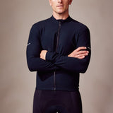 ES16 Long Sleeve Cycling Fleece Supreme unisex. Black